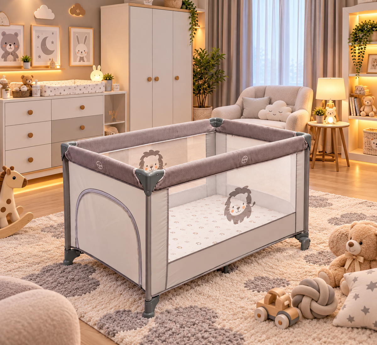 poyababa Baby Playpen