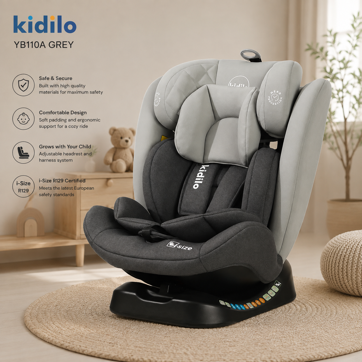 كرسي سيارة للأطفال Kidilo