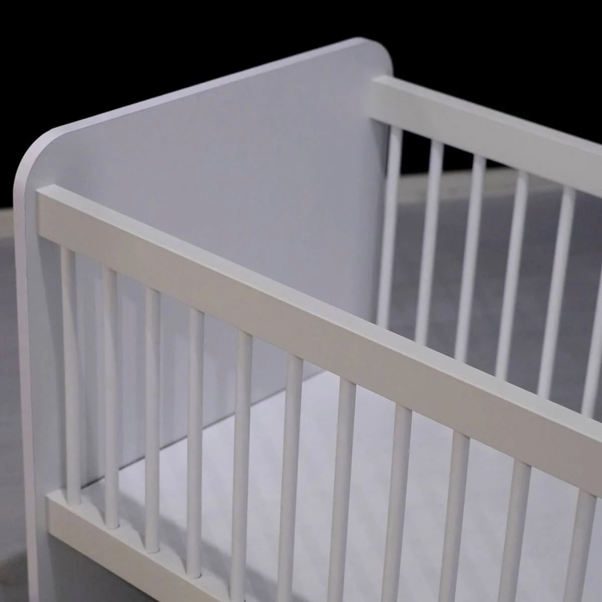 BabyWhen 1010 White Rocking Crib 50×90