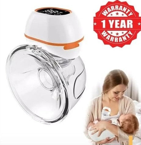 Wireless electric breast pump