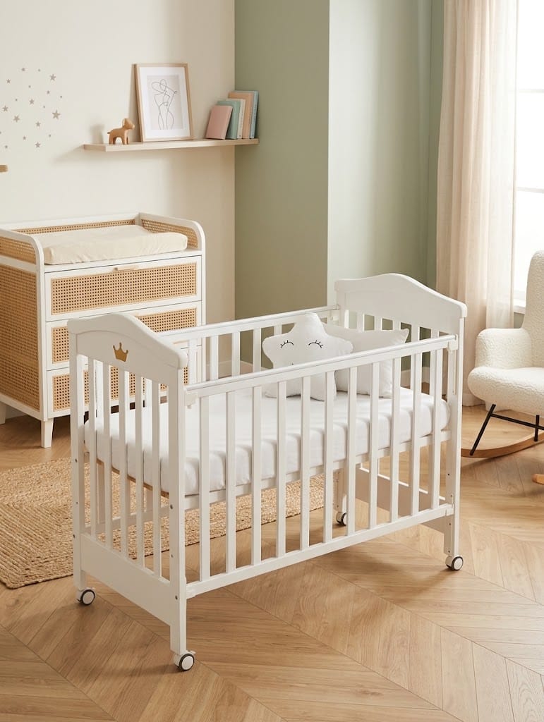 Livia Baby Wood Bed