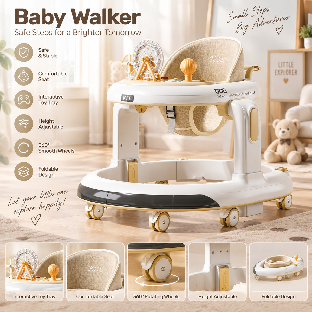 KZL Baby Walker