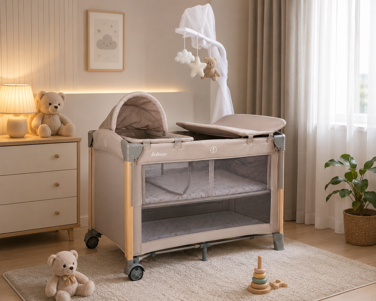 Kidilo Baby Crib Bed
