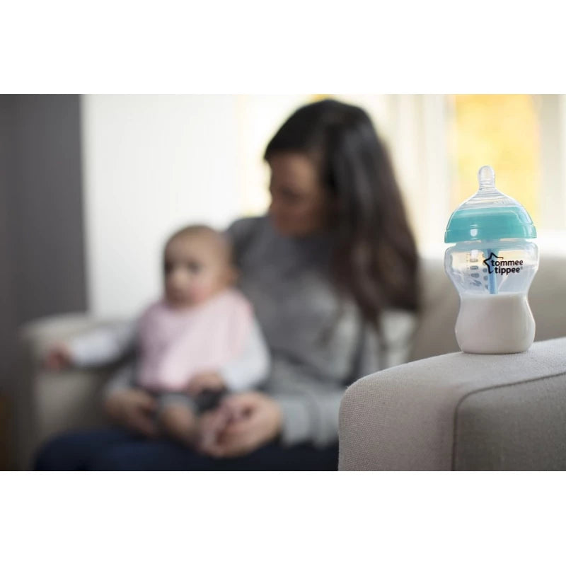 Tommee Tippee Advanced Anti-Colic Bottle X1, 260 ml with Heat Sensing Tube