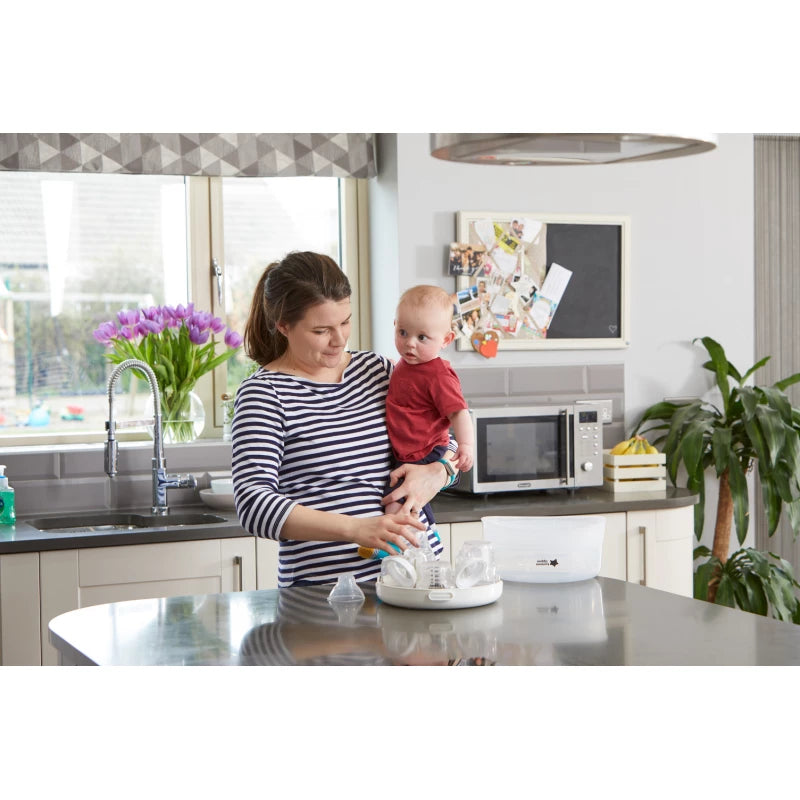 Tommee Tippee Micro-Steam Microwave Baby Bottle Sterilizer