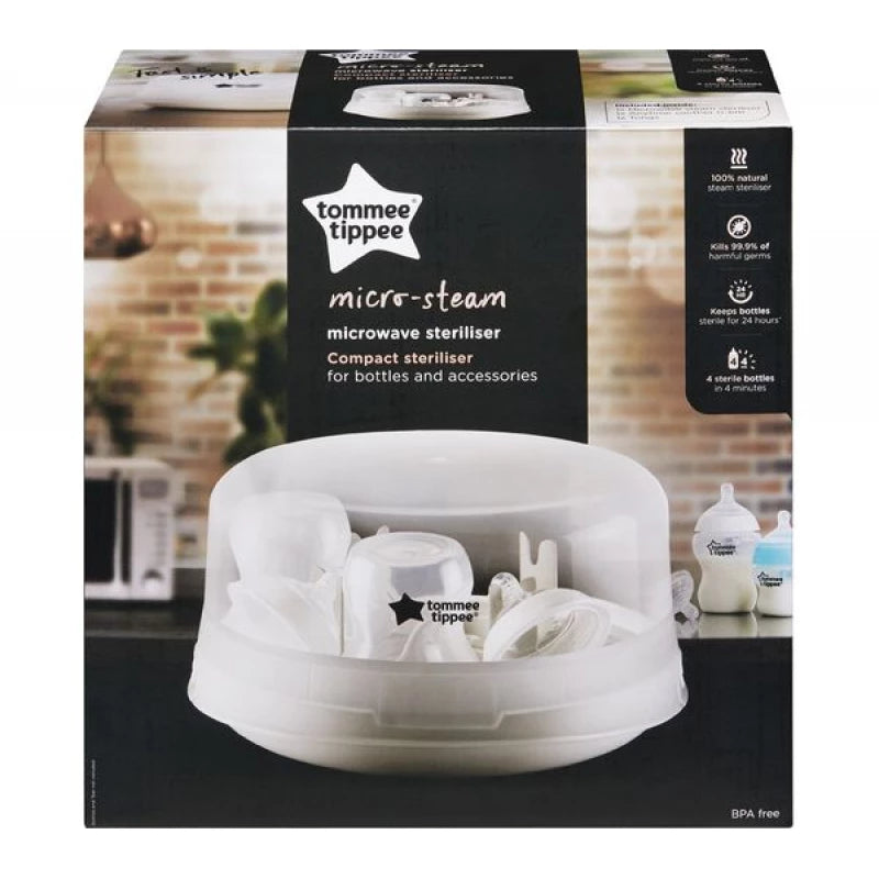 Tommee Tippee Micro-Steam Microwave Baby Bottle Sterilizer