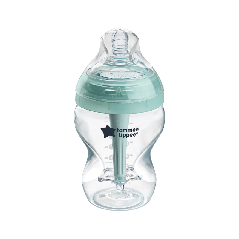 Tommee Tippee Advanced Anti-Colic Bottle X1, 260 ml with Heat Sensing Tube