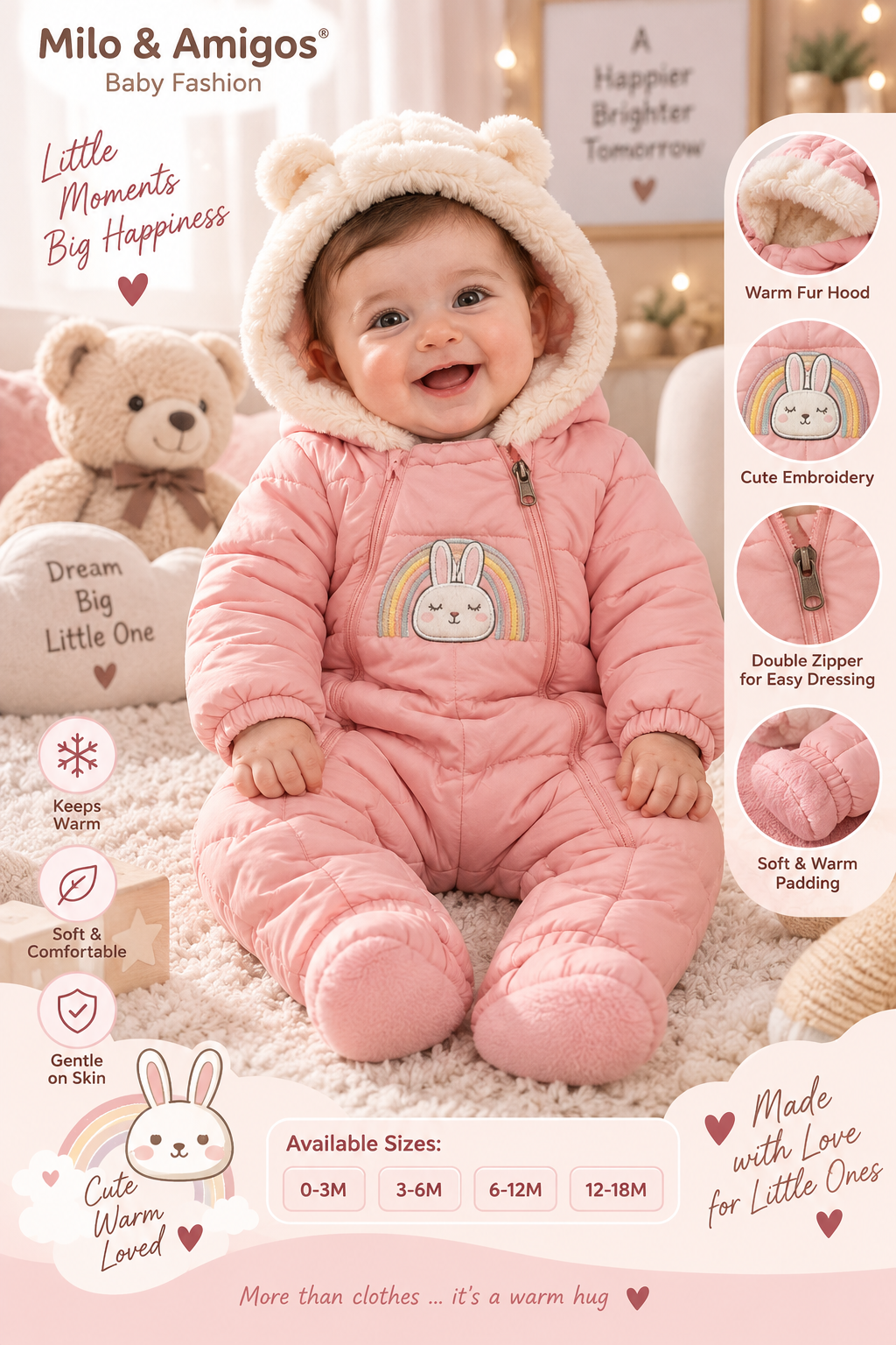 Baby Winter Hood