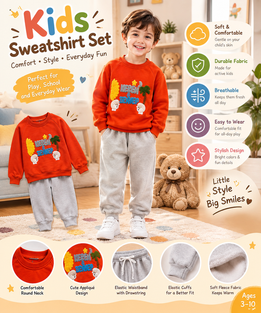 Baby Sweatshirt &amp; Jogger Set