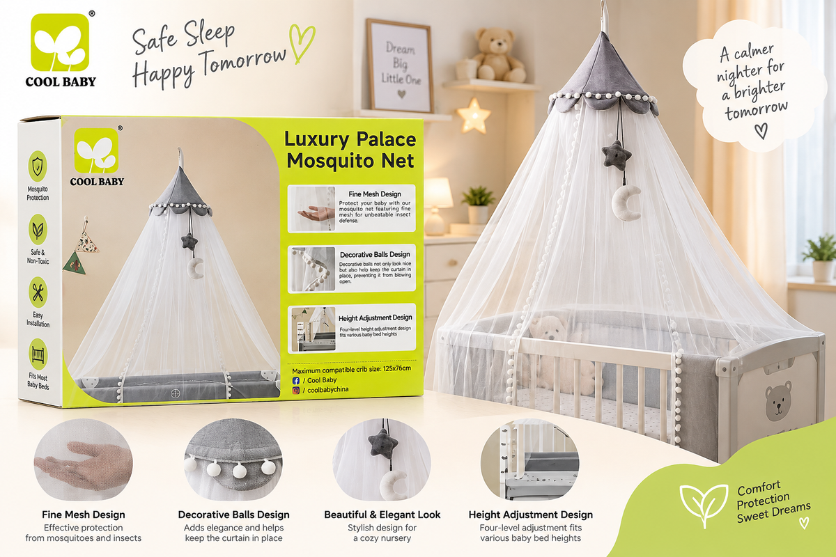 COOL BABY Luxury Palace Mosquito Net