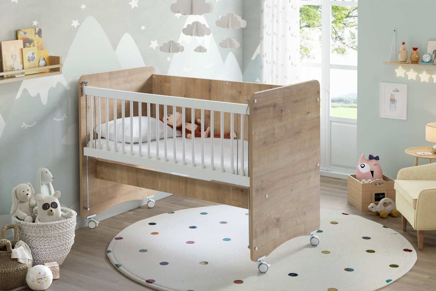 bed wooden children's