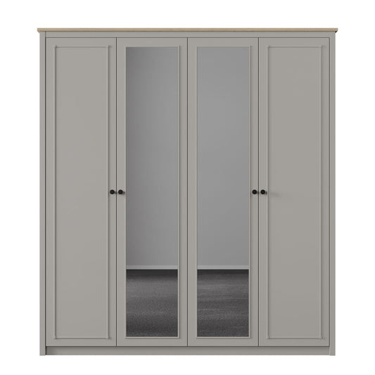 Almila Sento 4 Doors Wardrobe