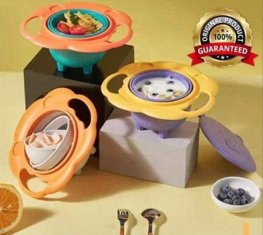 360° baby food plate