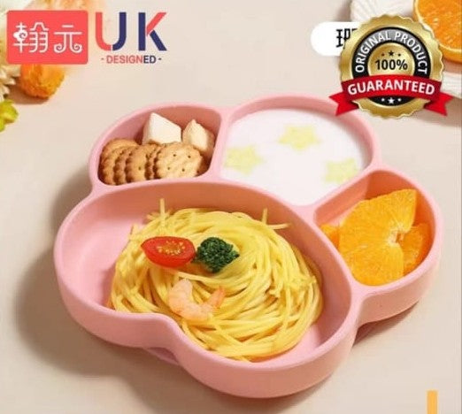 PBA Healthy Silicone Food Plate