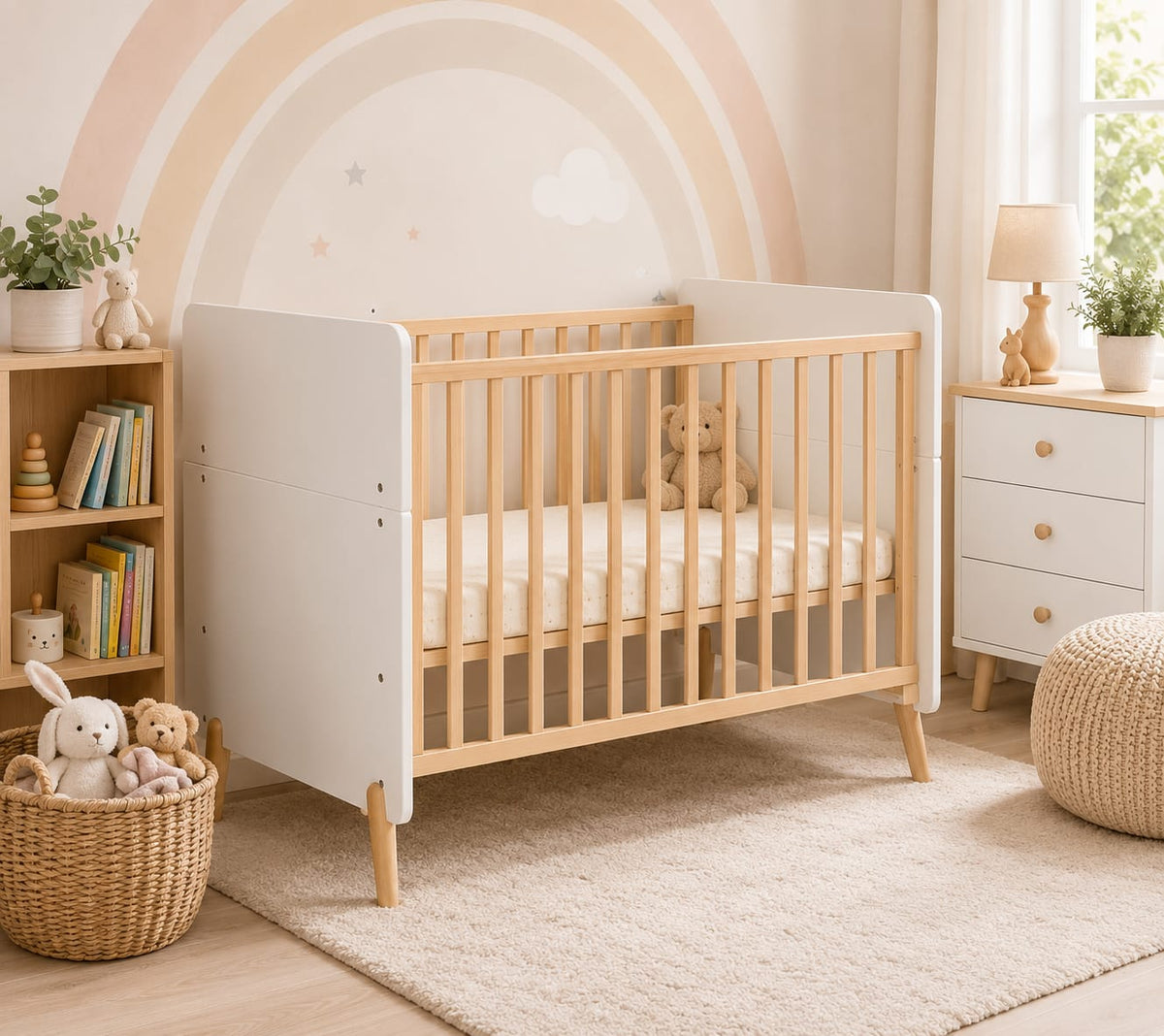 Angel Baby Wood Bed
