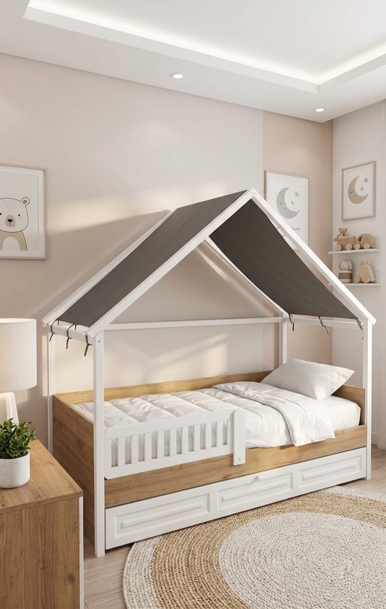 Brave Baby Wood Bed