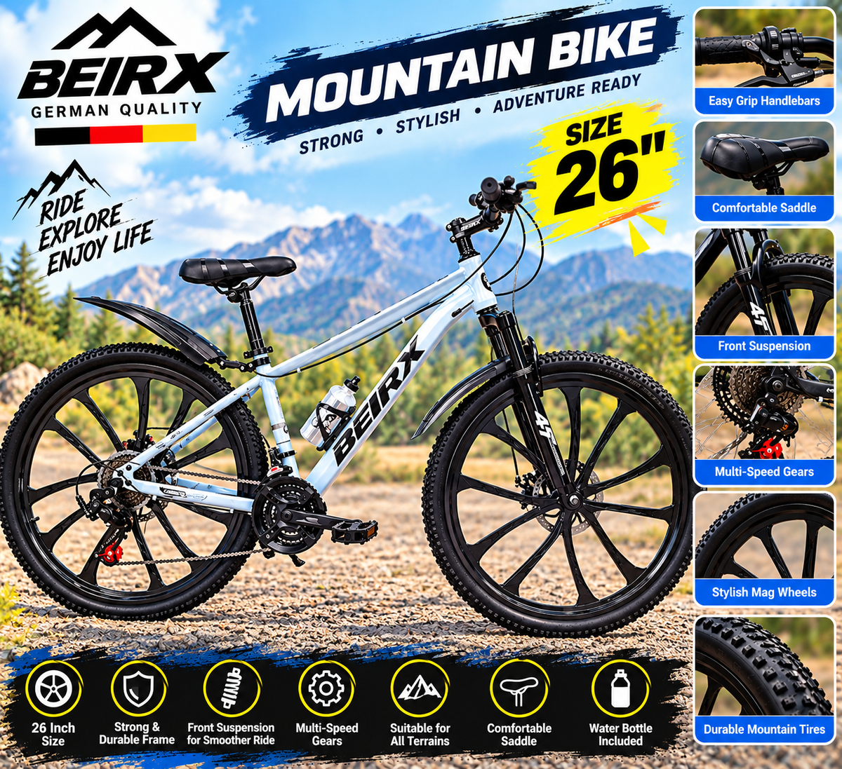 BEIRX Kids Mountain Bike